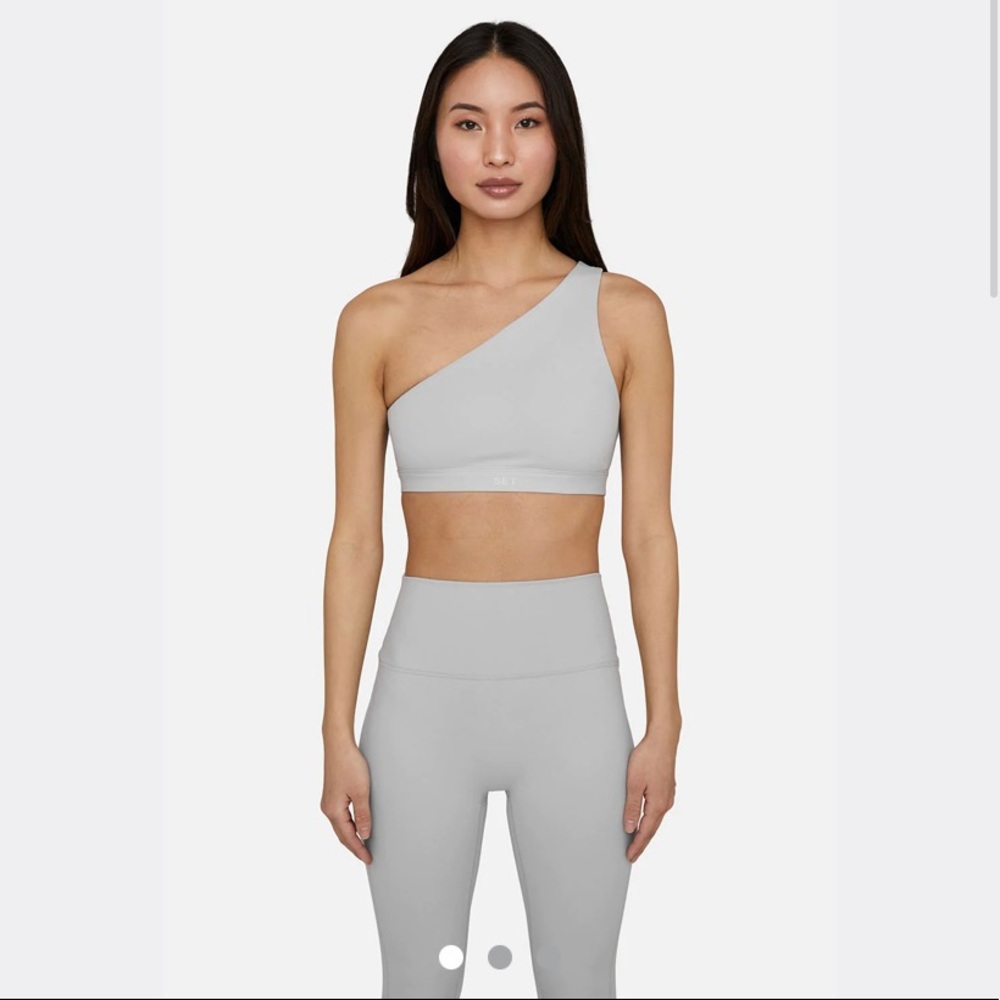 SET Active Set - Luxform One Shoulder Bra and Leggings - NWT